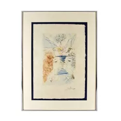 Buy Salvador Dali, Spanish (1904 - 1989) Drypoint Etching On Paper • 850.49£