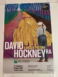 Buy David Hockney A Bigger Picture 2012 Exhibition Poster - Royal Academy Of Arts • 35£