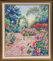 Buy Diane Monet, Rebel Rose, Oil On Canvas, Signed • 2,391£
