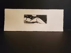 Buy Etching - Acid Inked Technique, Nude Figure #2 Of 3 Created By Local NJ Artist  • 70.45£