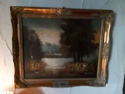 Buy Original Oil Painting By Local Artist D JACKSON In Stinning Gold Frame • 75£