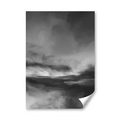 Buy A5 - BW - Painting Landscape Sunset At Sea Print 14.8x21cm 280gsm #43322 • 3.99£