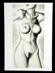 Buy NUDE Pin Up EROTIC Picture EROTIC Print Art Art Graphic Graphic Signed, Limit • 20.16£