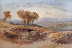 Buy Attrib. Thomas Miles Richardson II Antique Watercolour Painting Landscape Study • 131£