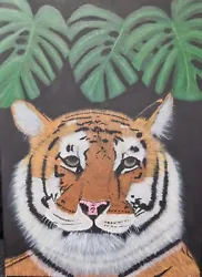 Buy New Original Tiger Beautiful Painting Handpainted  Canvas • 115£
