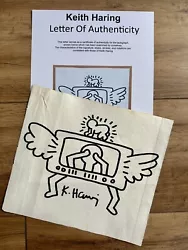 Buy Keith Haring Hand Signed • 10.50£