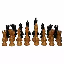 Buy Giant Hand Carved Wood Chess Set Tallest Piece 63.5cm Beautiful Timber Patina • 2,850£