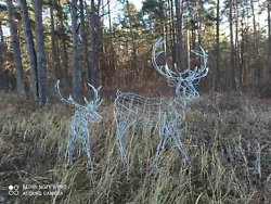 Buy Metal Deer Garden Sculpture • 800£