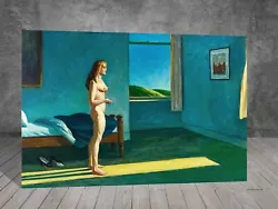 Buy Edward Hopper A Woman In The Sun CANVAS PAINTING ART PRINT 1329X • 3.96£