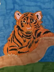 Buy Tiger Cub Art Created By Artist • 41.34£