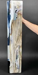 Buy Excellent  Unique Modern Abstract  Hand Fired Fused Glass Panel Wall Sculpture • 330.75£