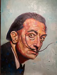Buy Salvador Dali Original Oil Portrait Painting Giclee Print A2 A3 A4 Sizes • 25£