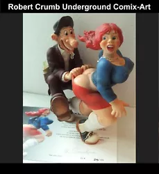 Buy Robert Crumb EROTIC Limit. ComicArt Figure Sexmaniac Signed Plumpy Breast Woman • 230.39£