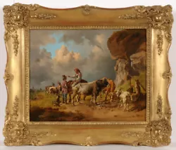 Buy Johann Nepomuk Rauch (1804-1847)  Scene From Moscow Environs , Oil/panel, 1836 • 14,529.28£