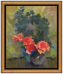 Buy Laura Coombs Hills Original Floral Still Life Pastel Painting Signed Framed Art • 11,681.06£