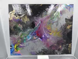 Buy Painting 24x30 Inch Canvas Acrylic Abstract Signed Original Fluid Art. 0324 • 207.48£
