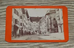 Buy CDV Photography Around 1880 +++ KITZBÜHEL - Main Road Gene South +++ Kufstein Tyrol • 7.71£