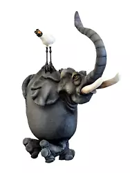 Buy Todd Warner 1996 Limited Edition 15/150 Art Pottery African Elephant Sculpture • 1,610.29£