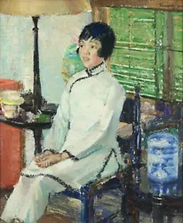 Buy David Anthony Tauszky, Portrait Of A Chinese Woman, American Art Deco, Ca. 1920s • 5,138.95£