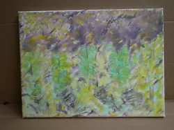 Buy Original Art Painting  100% Vegan  Acrylic On Canvas 15 X11  Abstract • 14.99£