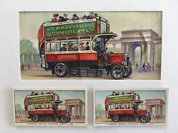 Buy 1948 Painting For Trains Weighing Machine Card: London Motor Omnibus C.1910 • 125£