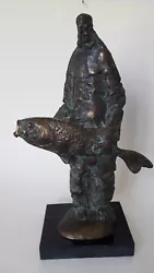Buy Bronze Sculpture APOSTLE ANDRIY II Author's Sculpture Black Marble Pedestal Free • 7,244.95£