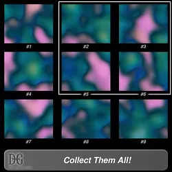 Buy Colorful METAL Abstract Archival DawnBlades #2356 Mounting Incl. DGI Fine Art • 242.86£