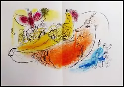 Buy Marc CHAGALL, L'accordéoniste, 1957 - Original Lithography • 196.87£
