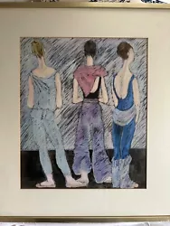 Buy Catherine E. Grubb Painting/picture, Chalk-Pastel On Paper - Theatrical - Dance • 210.30£
