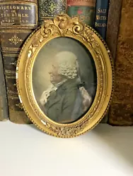 Buy Fine Antique  Miniature Side Portrait Of John Dolland - Inventor • 31£