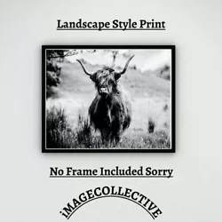 Buy Highland Cow A4 Print Picture Poster Wall Art Home Decor Gift New • 3.99£