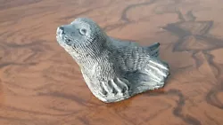 Buy Cast Resin / Soapstone Carved Seal Sculpture By Wolf Originals Canada • 5£