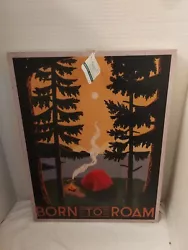 Buy Born To Roam Ashland Wood Painting 2022 Never Hung, Sat In Closet. • 15.70£