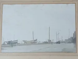 Buy Original Oil Painting By Anthony R Cooke 1933-2006 The Fish Market Brighton 1959 • 289.99£