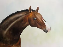 Buy Horse Portrait Muzzle Watercolor Art Original Painting • 14.88£