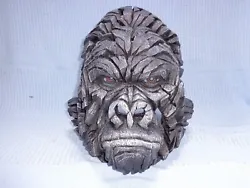 Buy Large Gorilla Head - Edge Sculpture  By Matt Buckley - Superb Christmas Gift • 225£