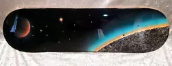 Buy Custom Hand Paint Skateboard Art Wall Deck Decor  Galaxy Space Stars • 75.55£