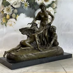 Buy Erotic Angel Statue - Female Nude - Angel Sculpture - Lost Wax Method Figure • 473.33£