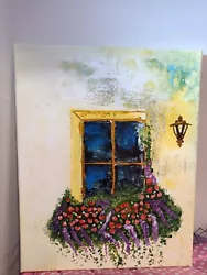 Buy Original On Canvas, Beautiful Flowers Acrylic Painting, Hi Me Decor 35 ×28 Cm • 21.77£