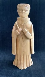 Buy Leo Salazar Hand-Carved Wood Sculpture  St. Martin  ~ Taos, New Mexico • 1,181.24£