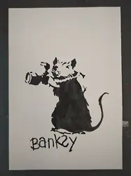 Buy Banksy Paper Paper Drawing. • 59.47£