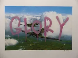 Buy  BANKSY Lithograph 50 X 35cm  GLORY   Signed, Limited &  FRAMED  • 64.17£