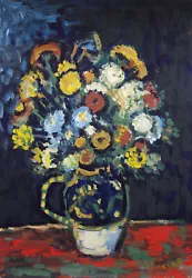 Buy Rare Fine Unique Still Life Painting, Signed Vincent Van Gogh, W COA • 763.87£
