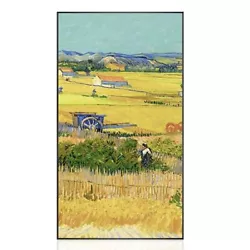 Buy Hand-painted Van Gogh Style SCENERY Oil Painting Wheat Field 40  Unframed • 30.14£