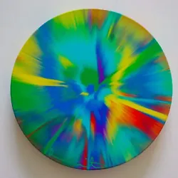 Buy Damien Hirst   Beautiful Painting  H12-4 Unique Canvas 23cm (spin) • 2,495£