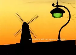 Buy ACEO Brighton Windmill Sunset Original Photo Print 2.5  X 3.5  By Steve • 2.99£