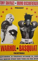 Buy Jean Michel Basquiat - Warhol And Basquiat - Paintings, 1985 • 628.86£