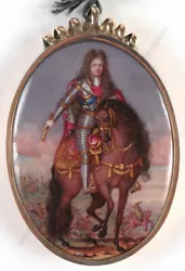 Buy Josias Barbette (1657-1732)  Frederik IV, King Of Denmark  Enamel Miniature (m) • 7,281.84£
