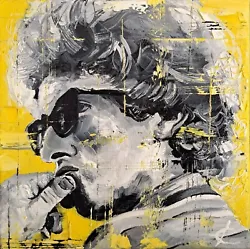 Buy Bob Dylan Oil Painting. John Kelly Art.  • 55£