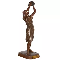 Buy French Orientalist Bronze Sculpture Of North African Berber Boy By Marcel Debut • 1,739.34£